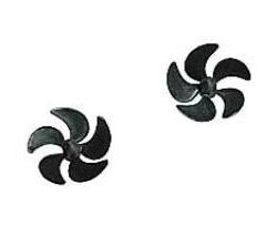 ELICA PER SCAFI A 5 PALE  40mm PER ASSI M4 ROTAZIONE SINISTRA - GRA2298-40L