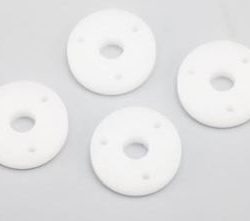 PISTONCINI AMMORTIZZATORI BD7 BIANCHI A 3 FORI DA 1mm 4pz - PIC-BD-S103