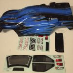 CARROZZERIA TRUGGY BLU    1/10 VERNICIATA - RADHS60396