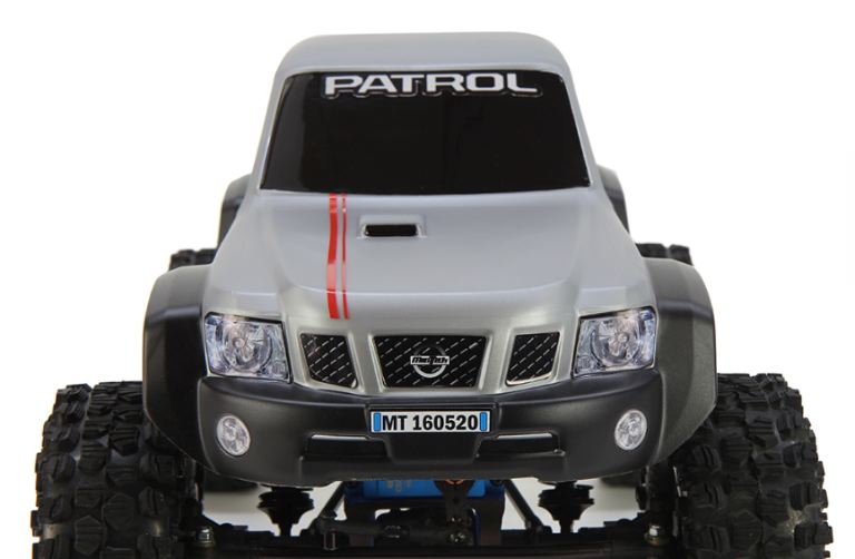 Carrozzeria Patrol per scaler 1/10 passo 313mm trasparente - GPEDMT022-007 - immagine 4