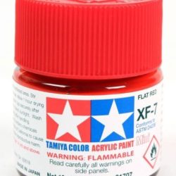 Colore acrilico XF-7 Flat Red 6pz da 10ml  opaco - TAM81707