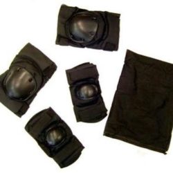 GINOCCHIERE E GOMITIERE NERE - TTJY-JQ02B