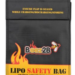 Sacca ignifuga piccola per LiPo 180x220mm LiPo safety bag - BEELSB02