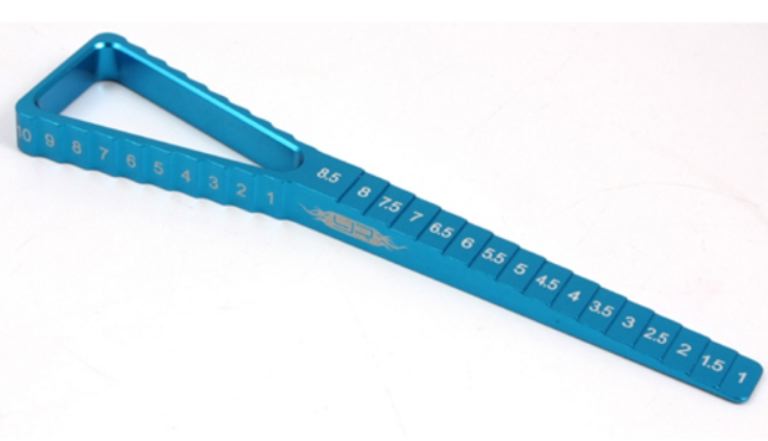 MISURAZIONE ALTEZZA TELAIO BLU E REGOLAZIONE FINE CORSA - GPEDYT-0055BU