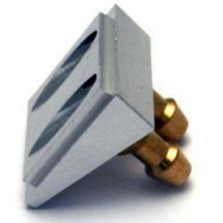 PRESA D'ACQUA NAVALE DOPPIA IN ALLUMINIO - TFL521B22