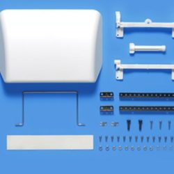 SPOILER PER TETTO CAMION BIANCO - TAM56546