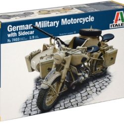 SIDECAR BMW R75 MILITARE   1/9 TEDESCA            ITALIA 1944 - ITA7403