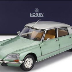 Citroen DS23 Pallas 1972 1/18 verde chiaro e argento metallizzata - SOLNOR181724