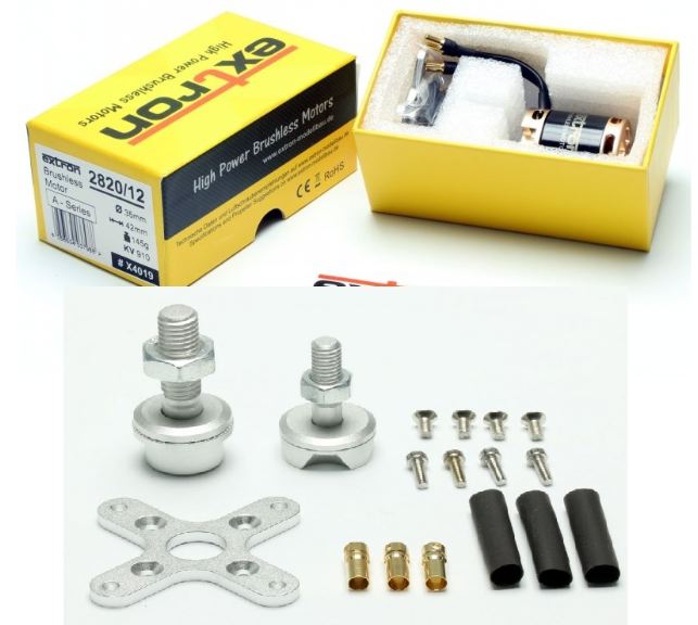 Motore brushless Extron 2217/16 1140kv 28x33mm - PCHX4007 - immagine 3