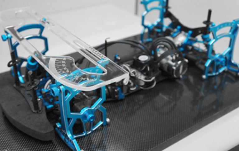 Set Up version 2 touring 1/10 orange con borsa per trasporto - GPEDYT-0140OR - immagine 4