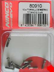 VITI IN TITANIO METRICHE  10pz 2,1x8  10pz - NIN80910