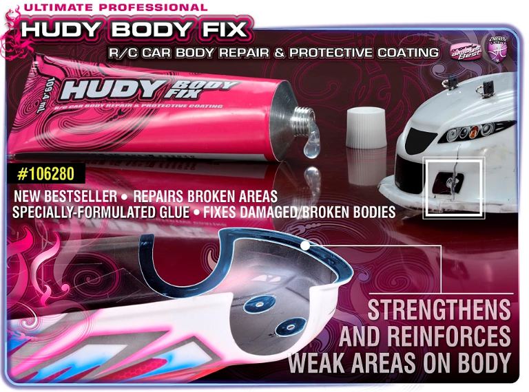 COLLA PER RIPARARE CARROZZERIE 110ml - HUD106280