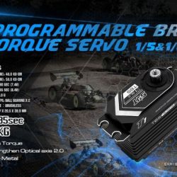 Servo T6S Brushless HV 58kg/0,085sec @8,4v Full Metal - RBT-T6S