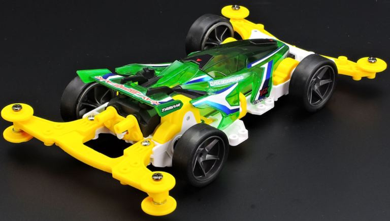 Ray Spear Yamazaki Racer telaio VZ Mini4wd Pro - TAM18099 - immagine 4