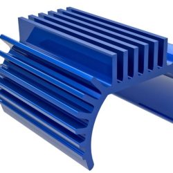 Dissipatore di calore blu motore Titan 87T TRX4m 1/18 - TXX9793-BLUE