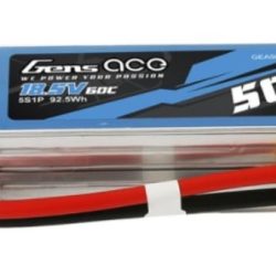 LiPo 18,5v 5000mAh 60C 5s1p XT90 Gens Ace - GEN50005S60X9