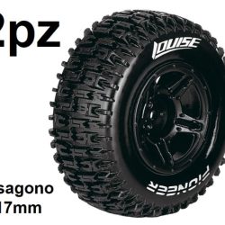 Gomme SC-Pioneer Esagono 17mm 1/10 2pz anteriori o posteriori - SULR-T3148SBM
