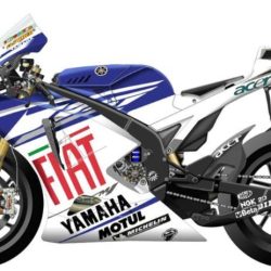 MotoGP Yamaha YZR-M1 2007 1pz 1/18 Valentino Rossi - MAI34563-1PZ