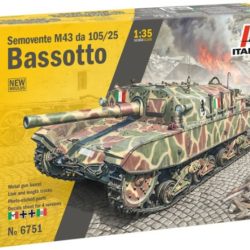 Semovente M43 Da 105/25 Bassotto 1/35 - ITA6751