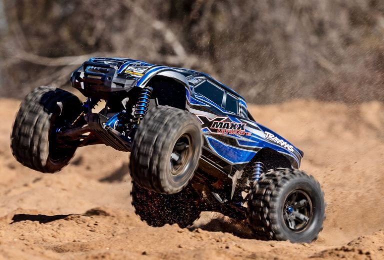 Traxxas Xmaxx blu VXL-8s Ultimate Limited Edition 1/5 - TXX77097-4-BL - immagine 4