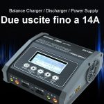 Caricabatterie D260 a 2 uscite 12/220v LiPo 1-6s 14A 260W - RBT-SK100157