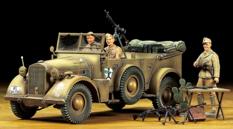 Carro Tedesco Horch Kfz.15 Nord Africa 1/35 - TAM37015 - immagine 2