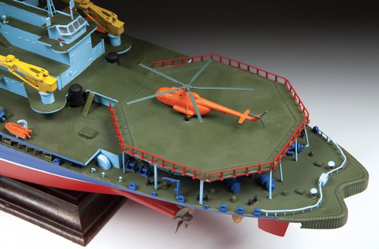 Nave rompighiaggio Arktika Russian Nuclear Icebreaker 1/350 - ITAZS9044 - immagine 4