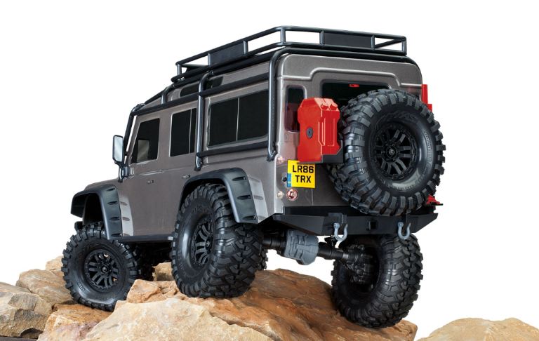 Land Rover Defender grigio TRX4 1/10 carrozzeria clipless - TXX82256-4SLR - immagine 3
