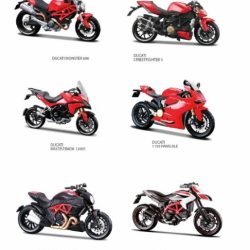 Moto Ducati modelli assortiti 1/12 1 pezzo - MAI31608
