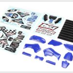 Carenatura blu Promoto-MX con decals - HORLOS260001