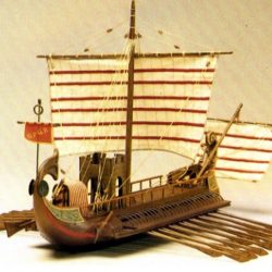 Caesar Bireme Romana 620mm 30ac scala 1/30 vele non incluse - M770