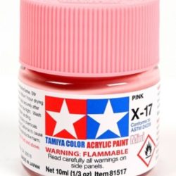 Colore acrilico X-17 Pink 6pz da 10ml lucido - TAM81517