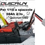 Regolatore Quicrun1060 Tamiya 1/10 60A waterproof per auto a spazzole - GPED30120201