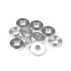 SPESSORE IN ALLUMINIO    T2 T3 3x7,5x1,5mm 10pz - HUD303134