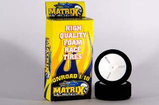 SPUGNE + CERCHI Shore 42 1/10 POSTERIORI 30mm BIANCHE MATRIX - MTX-10P42V