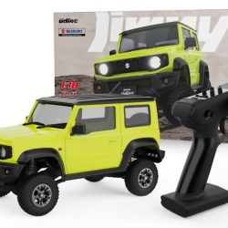 SUZUKI JIMNY 1/18 verde con cambio a 3 marce e luci - RBT-UCX2402A