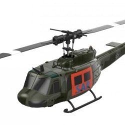Bell UH-1DX SAR verde militare brushless passo variabile con 2 LiPo - PCH16400
