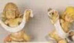 ANGELO CON FASCIA 7cm 1pz DA APPENDERE TIPO LEGNO - FON96-7TL