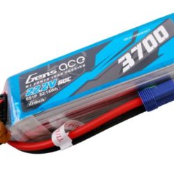 LiPo 6s 22,2v 3700mAh EC5 60/120C G-Tech Gens Ace - GEN376S60E5GT