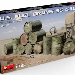 Fusti di carburante U.S. 1/35 Fuel Drums da 55 galloni - ITAMA35592
