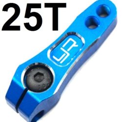 Squadretta Ergal Blu   25t Monobraccio Per Futaba - GPEDYA-0574BU