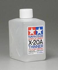 Diluente X-20A per acrilici grande 250ml X20A - TAM81040