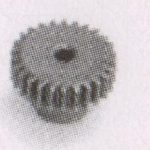 MTX Monster Pignone in acciaio 21T modulo 0.6 per corona BB11184 - RADBB11181