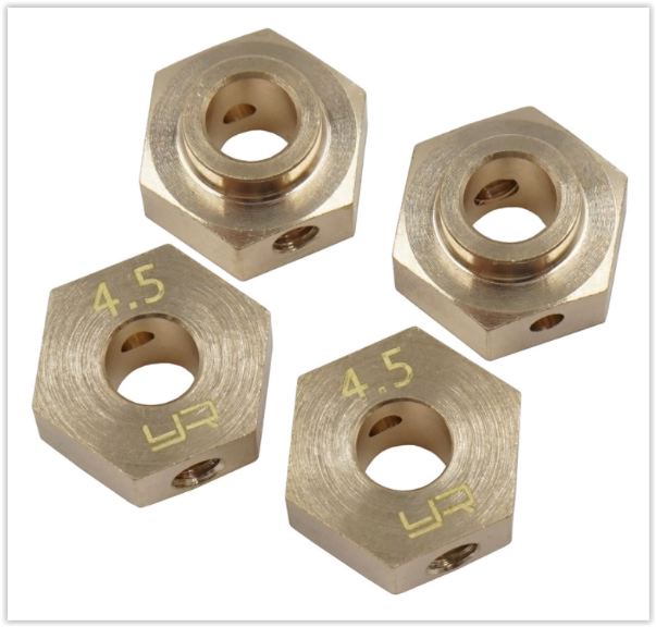 Trascinatori ruote in ottone Axial SCX10 III e Capra di Axial - GPEDAXSC-019