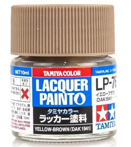 LP-76 giallo/marrone 1pz bottiglietta colore laquer LP76 - TAM82176-1PZ