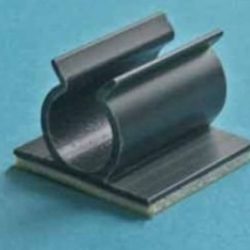 SUPPORTO AD U PER CAVI   9,5mm 5pz CON ADESIVO - PCHX7061-9