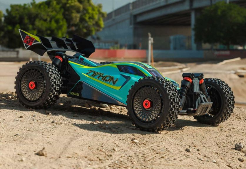 Typhon 4x4 223S verde BLX brushless 1/8 buggy con DSC - HORARA4306V4T1 - immagine 6