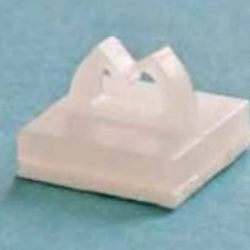 MINI SUPPORTO PER CAVI DA  4mm 10pz CON ADESIVO - PCHX7060-4