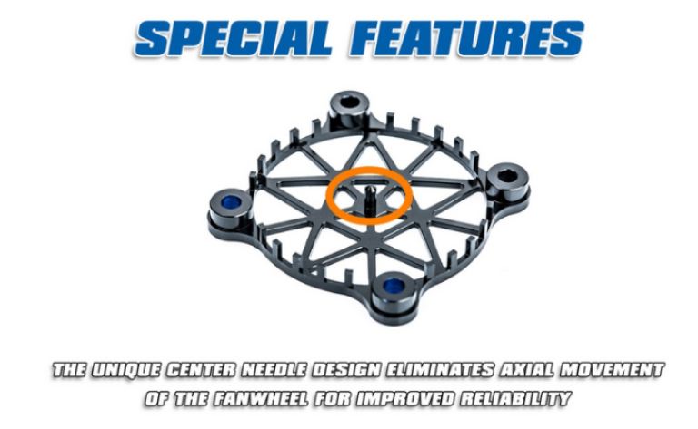 Protezione in alluminio v2 per ventole 40mm LRP WorksTeam - GPLRP501983 - immagine 4