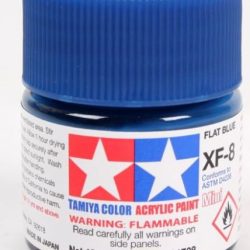 Colore acrilico XF-8 Flat Blue 1pz da 10ml  opaco - TAM81708-1PZ